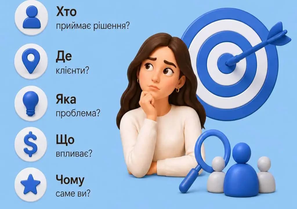 Ви точно знаєте, хто ваш клієнт? 🎯